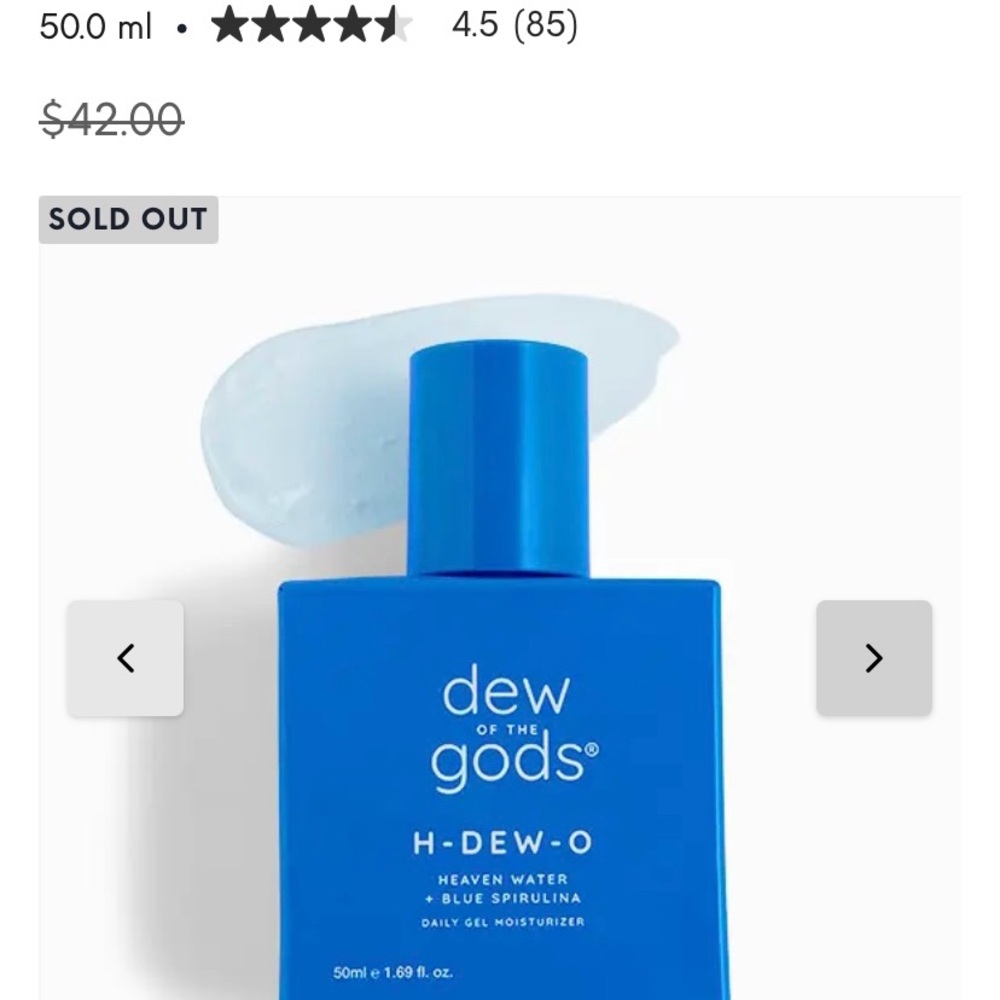 H-DEW-O Blue Moisturizer